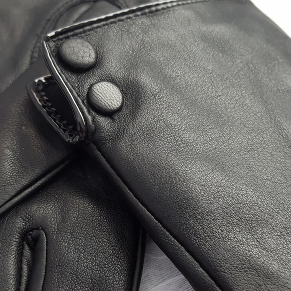 🔴🧤Leather gloves EUC - Picture 4 of 4